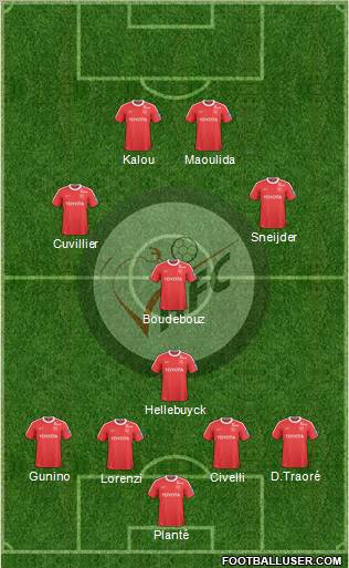 Valenciennes Football Club Formation 2011