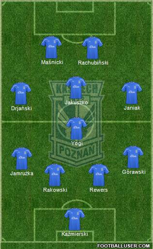 Lech Poznan Formation 2011