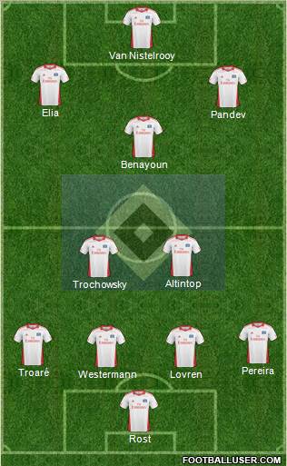 Hamburger SV Formation 2011