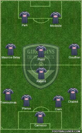 FC Girondins de Bordeaux Formation 2011