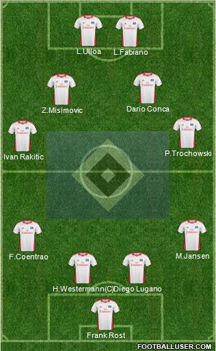 Hamburger SV Formation 2011