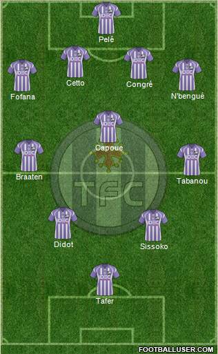 Toulouse Football Club Formation 2011