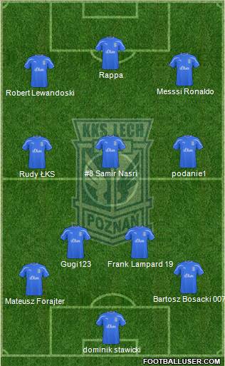 Lech Poznan Formation 2011