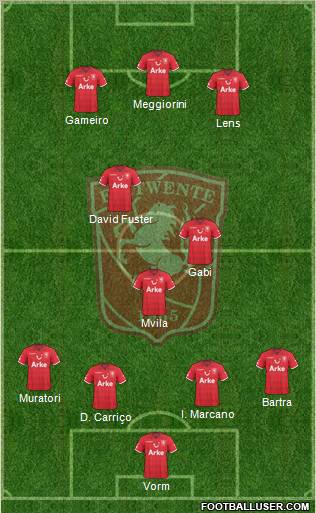 FC Twente Formation 2011