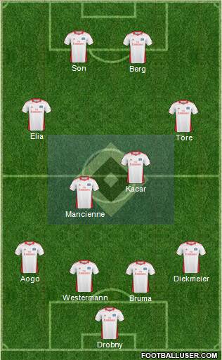 Hamburger SV Formation 2011