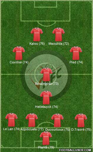 Valenciennes Football Club Formation 2011