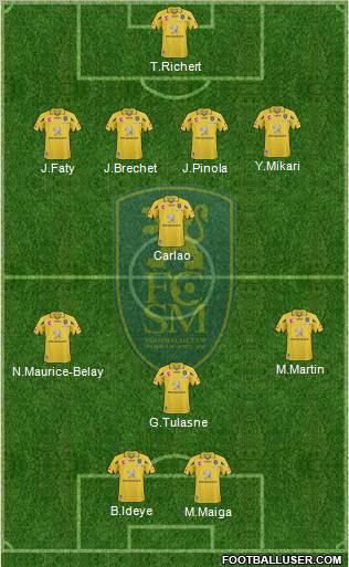 FC Sochaux-Montbéliard Formation 2011