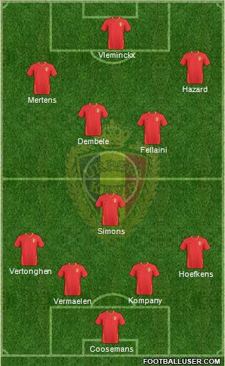 Belgium Formation 2011