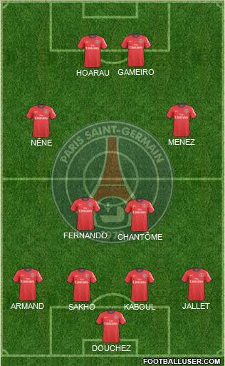 Paris Saint-Germain Formation 2011