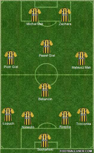 Ruch Radzionkow Formation 2011