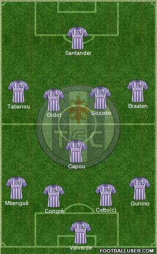 Toulouse Football Club Formation 2011