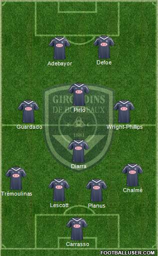 FC Girondins de Bordeaux Formation 2011