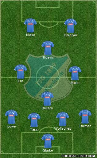 TSG 1899 Hoffenheim Formation 2011