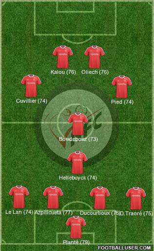 Valenciennes Football Club Formation 2011