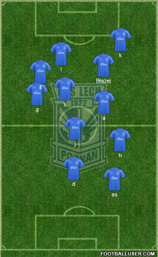 Lech Poznan Formation 2011