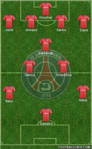 Paris Saint-Germain Formation 2011