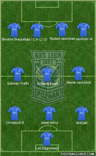 Lech Poznan Formation 2011