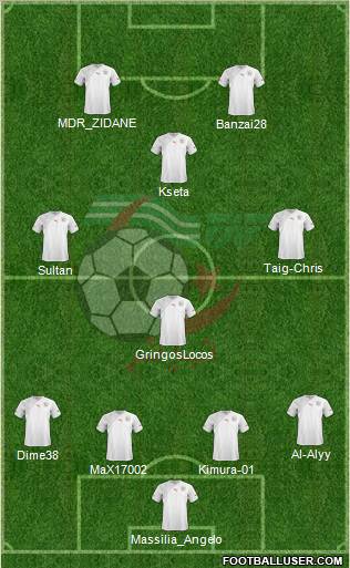 Algeria Formation 2011