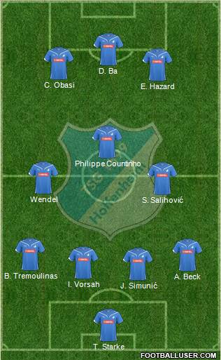 TSG 1899 Hoffenheim Formation 2011