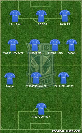 Lech Poznan Formation 2011