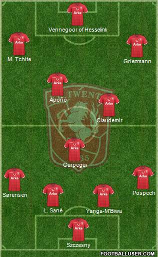 FC Twente Formation 2011