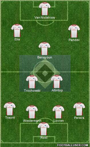 Hamburger SV Formation 2011