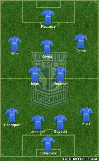 Lech Poznan Formation 2011