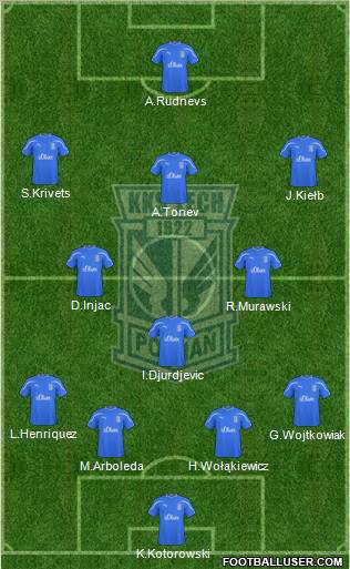 Lech Poznan Formation 2011