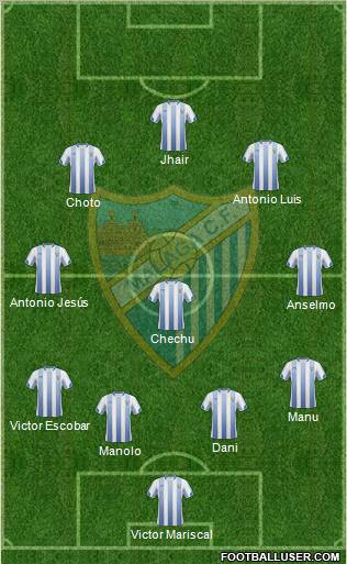 Málaga C.F., S.A.D. Formation 2011