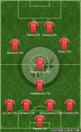 Valenciennes Football Club Formation 2011