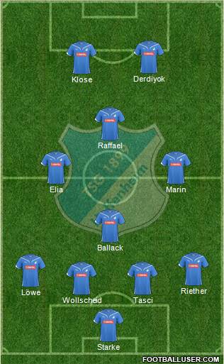 TSG 1899 Hoffenheim Formation 2011