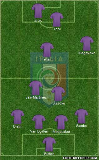 Italy Formation 2011