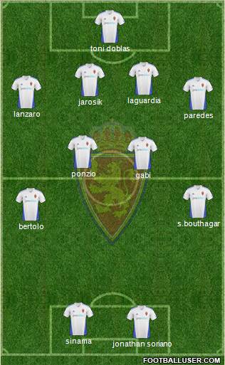 R. Zaragoza S.A.D. Formation 2011