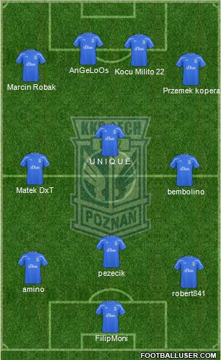 Lech Poznan Formation 2011