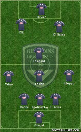 FC Girondins de Bordeaux Formation 2011