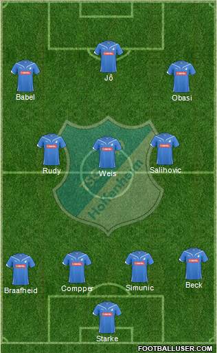 TSG 1899 Hoffenheim Formation 2011