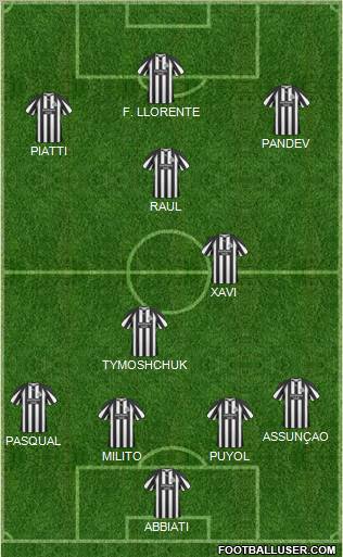 Newcastle United Formation 2011