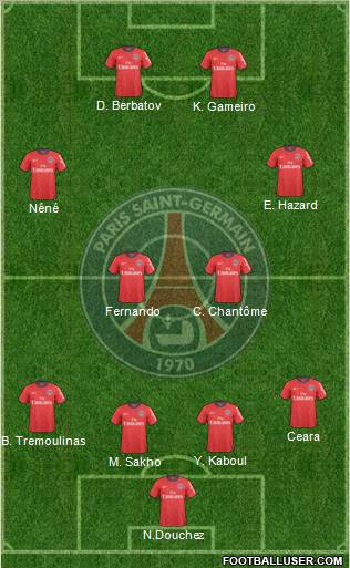 Paris Saint-Germain Formation 2011