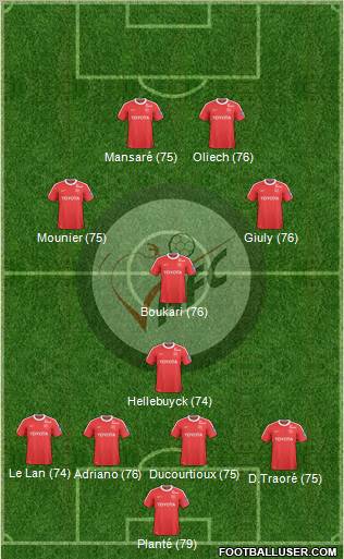 Valenciennes Football Club Formation 2011