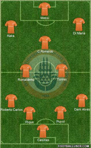 Istanbul Büyüksehir Belediye Spor Formation 2011