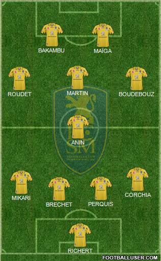 FC Sochaux-Montbéliard Formation 2011