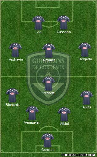 FC Girondins de Bordeaux Formation 2011