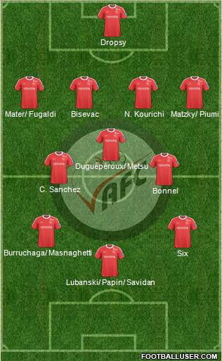 Valenciennes Football Club Formation 2011