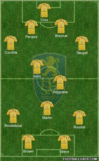 FC Sochaux-Montbéliard Formation 2011