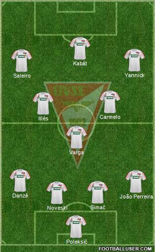 Debreceni VSC Formation 2011