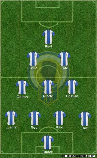 Hércules C.F., S.A.D. Formation 2011