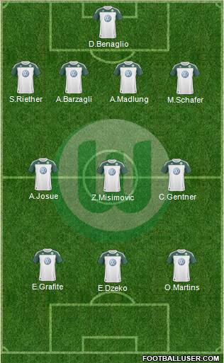 VfL Wolfsburg Formation 2011