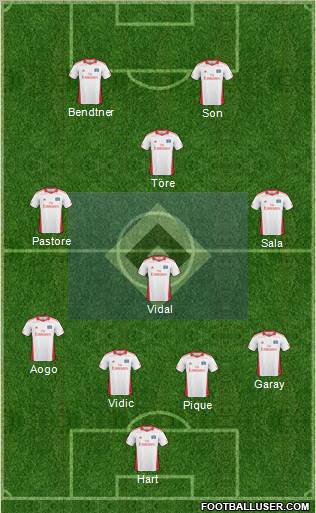 Hamburger SV Formation 2011