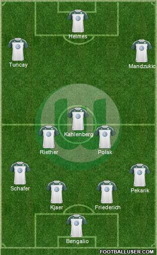 VfL Wolfsburg Formation 2011