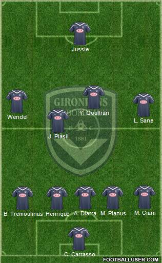 FC Girondins de Bordeaux Formation 2011